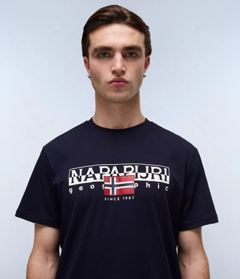 T-SHIRT A MANICA CORTA DA UOMO NAPAPIJRI S-AYLMER NP0A4HTO 176
