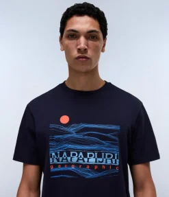 T-SHIRT A MANICA CORTA DA UOMO NAPAPIJRI S-BUTI SS NP0A4INM 176