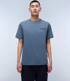 T-SHIRT A MANICA CORTA DA UOMO NAPAPIJRI S-SOVANA SS NP0A4IE4 G1Y