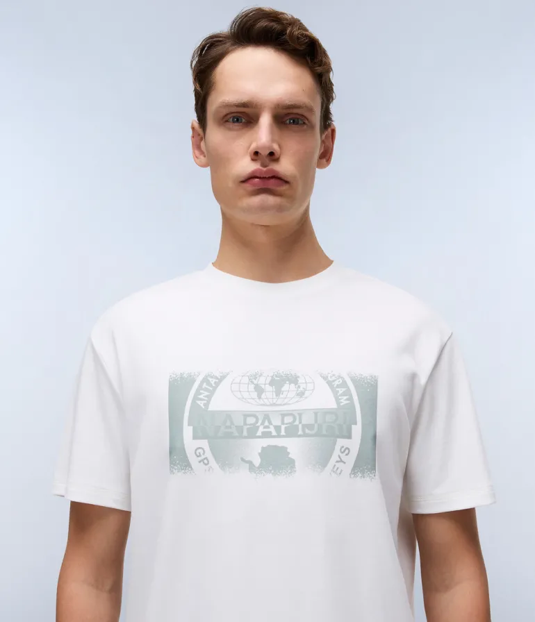 T-SHIRT A MANICA CORTA DA UOMO NAPAPIJRI S-VANNI PRT SS NP0A4IEA 206