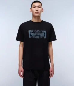 T-SHIRT A MANICA CORTA DA UOMO NAPAPIJRI S-VANNI PRT SS NP0A4IEA 941