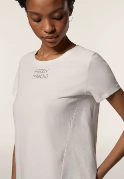 T-SHIRT A MANICA CORTA DA DONNA FREDDY F4WTRT2 WPSL4