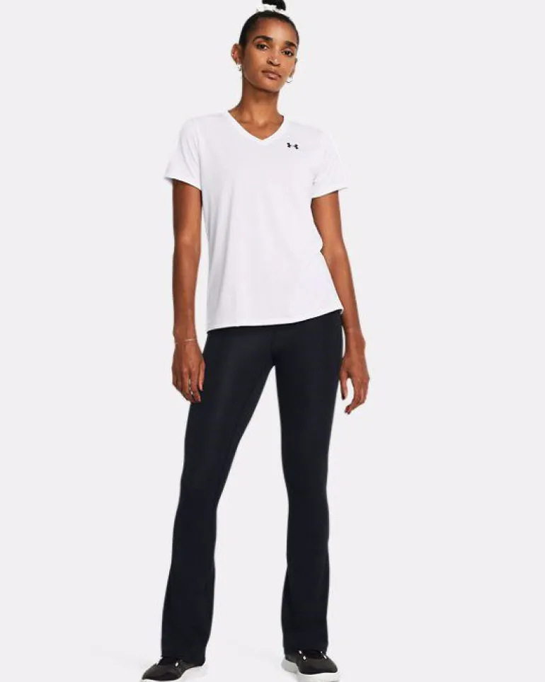 T-SHIRT A MANICA CORTA DA DONNA UNDER ARMOUR TECHV- SOLID 1384229 0100