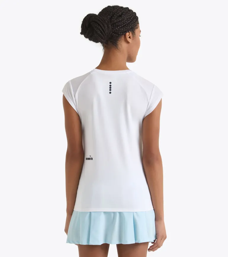 T-SHIRT A MANICA CORTA DA TENNIS DA DONNA DIADORA L. SS 102.181525 20002
