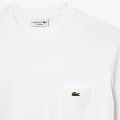 T-SHIRT A MANICA CORTA DA UOMO LACOSTE TH2827 001