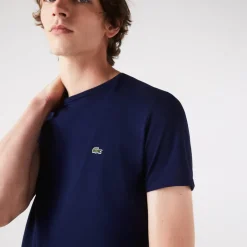 T-SHIRT A MANICA CORTA DA UOMO LACOSTE TH6709 166