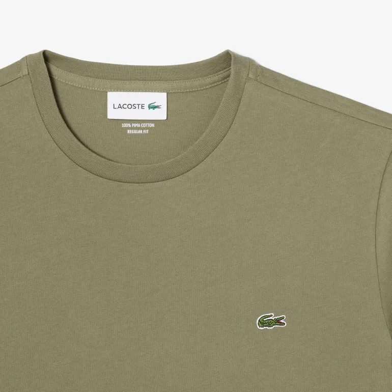 T-SHIRT A MANICA CORTA DA UOMO LACOSTE TH6709 BMY