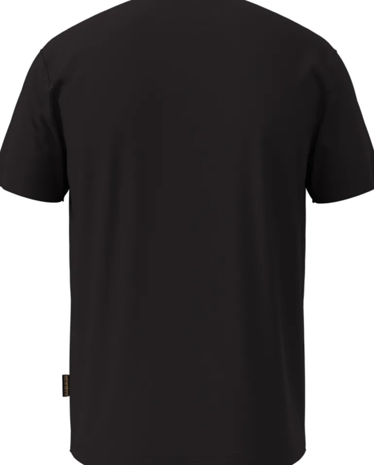 T-SHIRT A MANICA CORTA DA UOMO NAPAPIJRI SALIS SUM BLAC NP0A4H8D 041