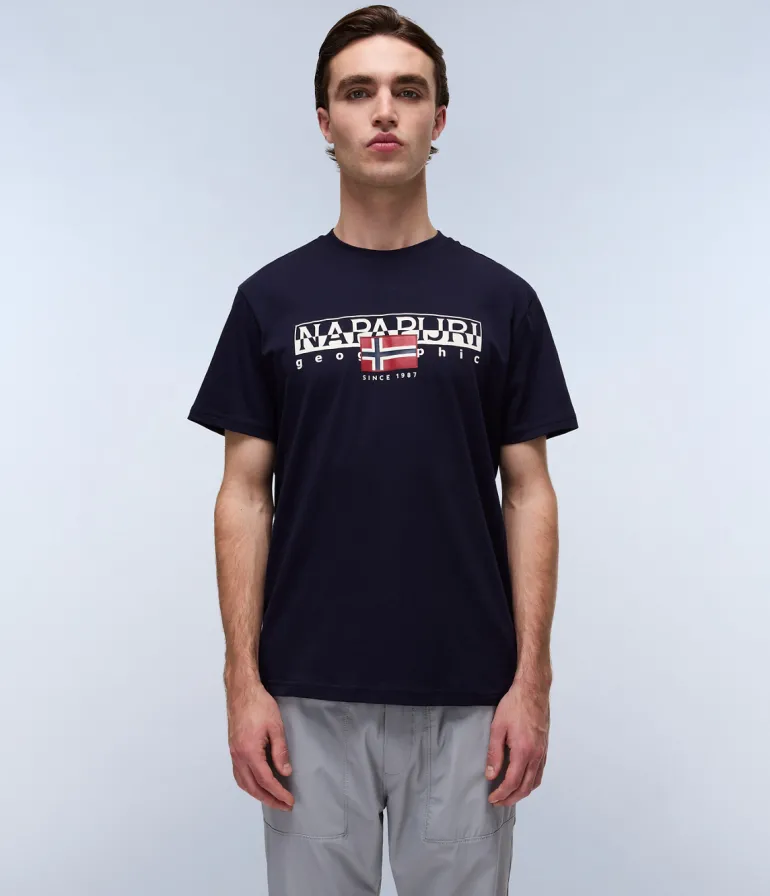 T-SHIRT A MANICA CORTA DA UOMO NAPAPIJRI S-AYLMER NP0A4HTO 176