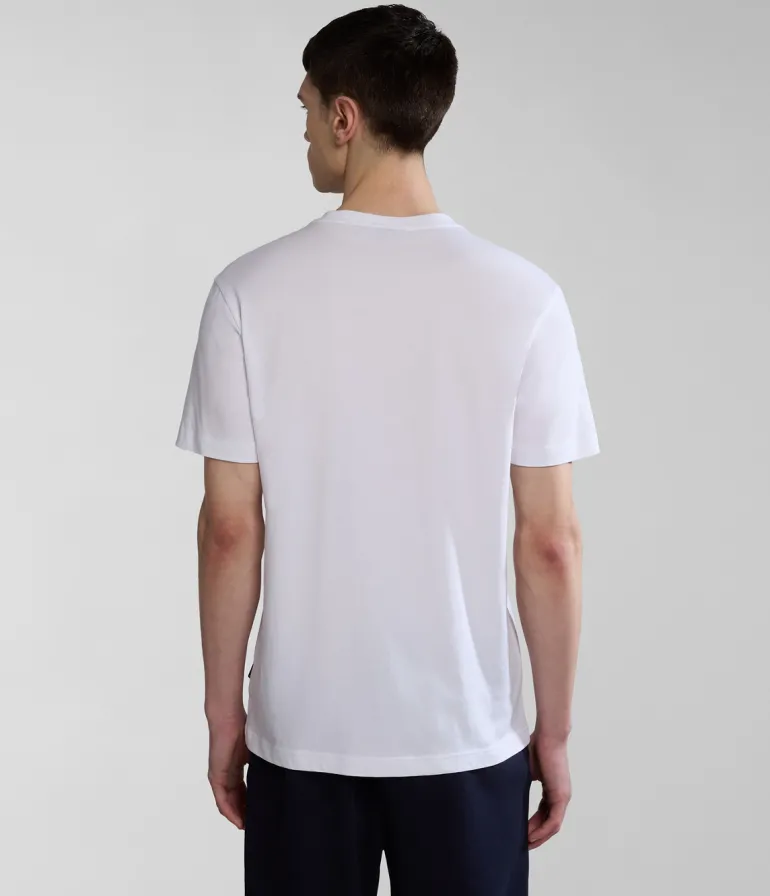 T-SHIRT A MANICA CORTA DA UOMO NAPAPIJRI S-KASBA NP0A4HQQ 002