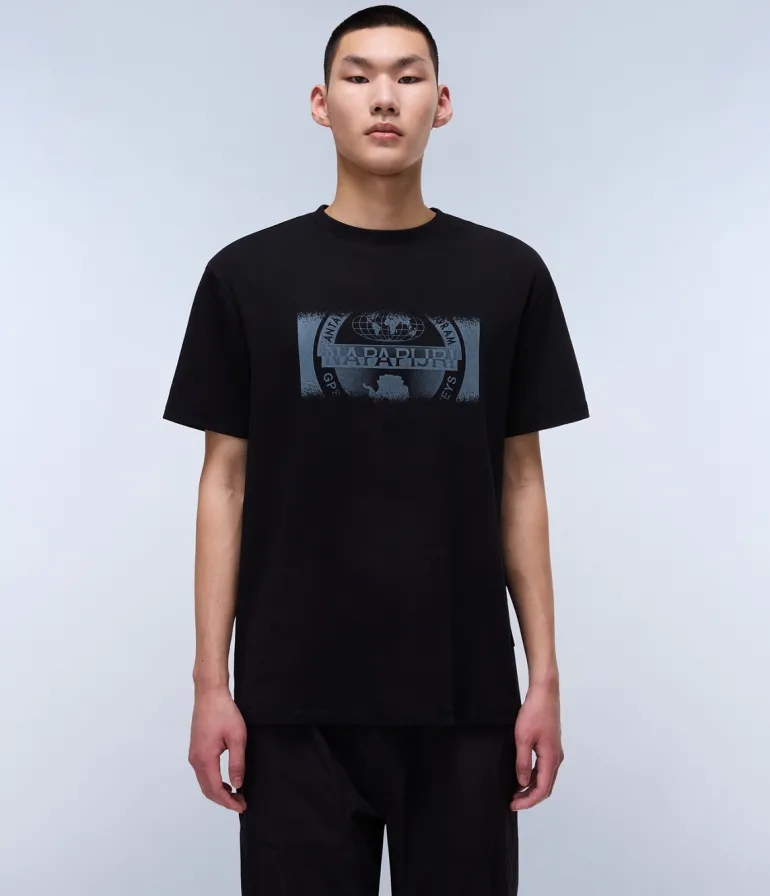 T-SHIRT A MANICA CORTA DA UOMO NAPAPIJRI S-VANNI PRT SS NP0A4IEA 941