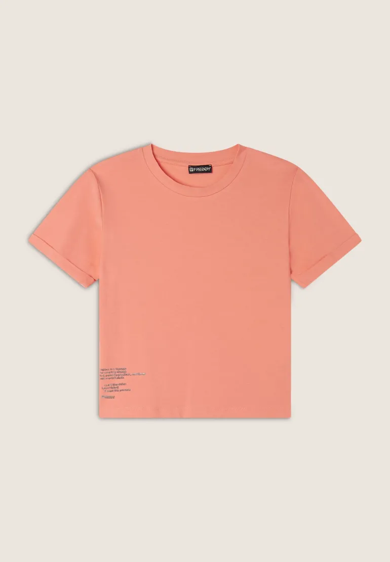 T-SHIRT A MANICA CORTA DA DONNA FREDDY S25WMCT6 P74