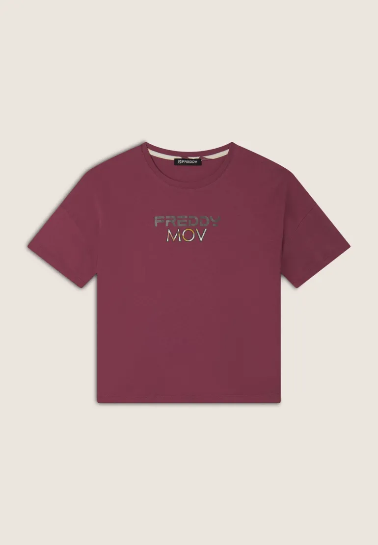 T-SHIRT A MANICA CORTA DA DONNA FREDDY S25WMVT2 E76