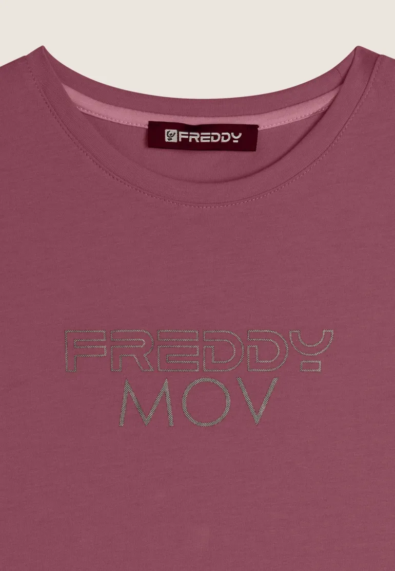 T-SHIRT A MANICA CORTA DA DONNA FREDDY S25WMVT4 E76