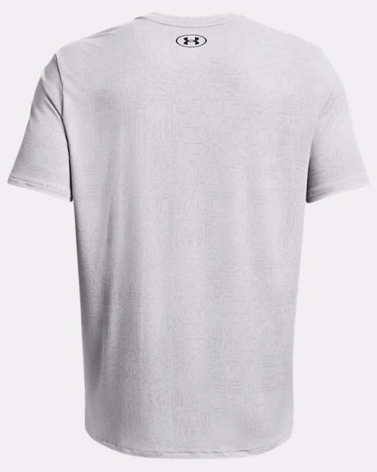 T-SHIRT A MANICA CORTA DA UOMO UNDER ARMOUR RUSH ENERGY PRINT MOD GRAY 1376792 0011
