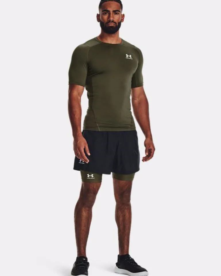 T-SHIRT A MANICA CORTA DA UOMO UNDER ARMOUR UA HG ARMOUR COMP 1361518 0390