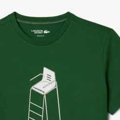 T-SHIRT A MANICA CORTA DA UOMO LACOSTE TH2101 S30