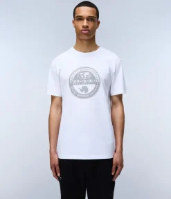 T-SHIRT A MANICA CORTA DA UOMO NAPAPIJRI S-BOLLO SS 2 NP0A4I3C 002
