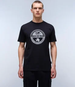 T-SHIRT A MANICA CORTA DA UOMO NAPAPIJRI S-BOLLO SS 2 NP0A4I3C 041