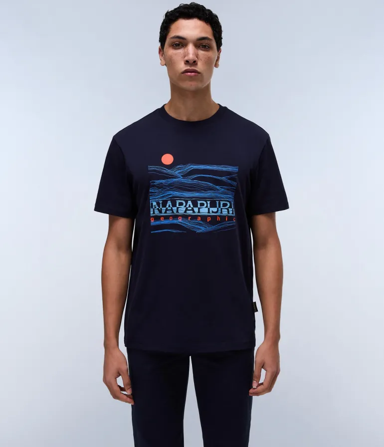 T-SHIRT A MANICA CORTA DA UOMO NAPAPIJRI S-BUTI SS NP0A4INM 176