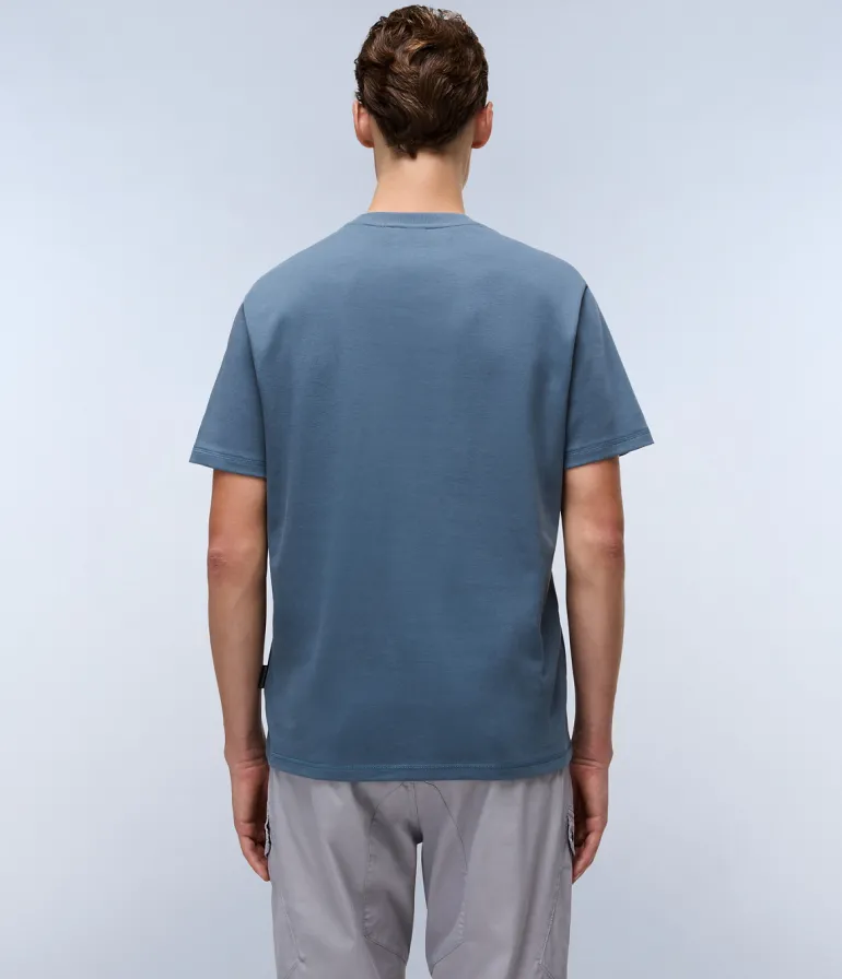 T-SHIRT A MANICA CORTA DA UOMO NAPAPIJRI S-VANNI PRT SS NP0A4IEA G1Y