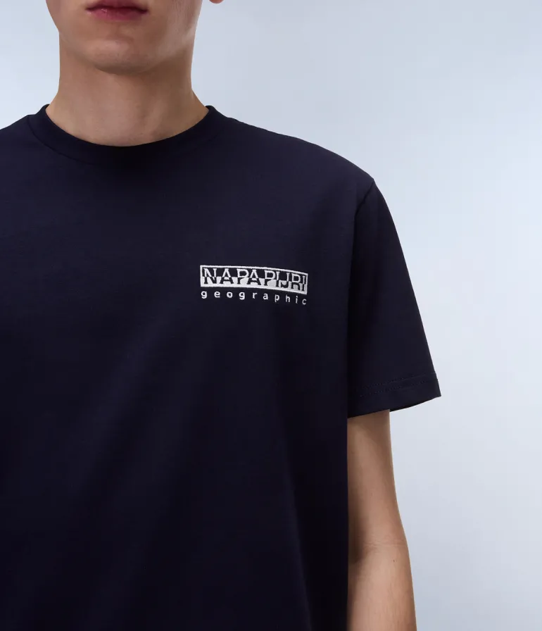 T-SHIRT A MANICA CORTA DA UOMO NAPAPIJRI S-VIGNONI BACK SS NP0A4ILX 176