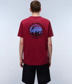 T-SHIRT A MANICA CORTA DA UOMO NAPAPIJRI S-VIGNONI BACK SS NP0A4ILX R1E