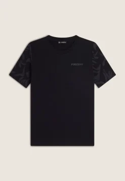 T-SHIRT A MANICA CORTA DA DONNA FREDDY F4WCRT2 NFLO73