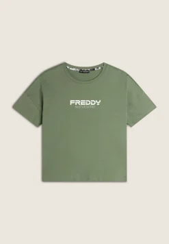 T-SHIRT A MANICA CORTA DA DONNA FREDDY F4WMVT1 V46