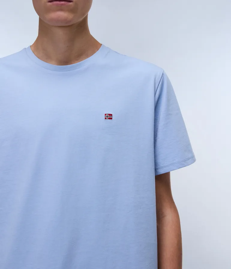 T-SHIRT A MANICA CORTA DA UOMO NAPAPIJRI SALIS SS SUM NP0A4H8D I83
