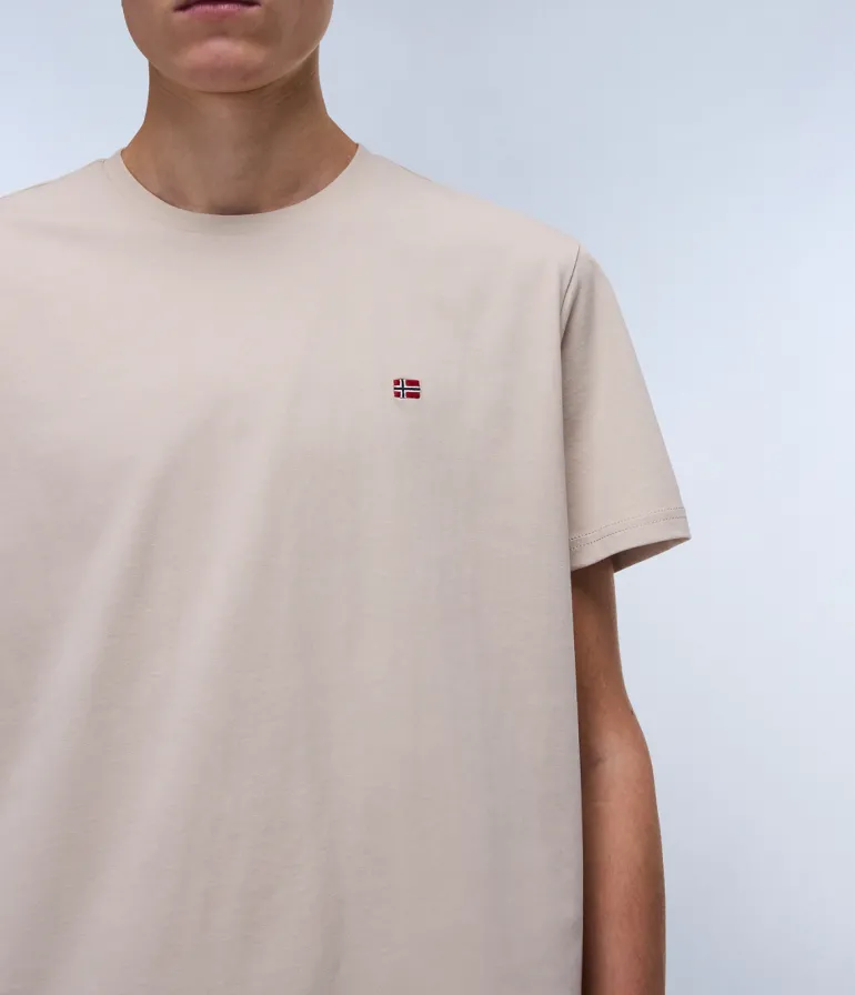 T-SHIRT A MANICA CORTA DA UOMO NAPAPIJRI SALIS SS SUM NP0A4H8D N1P