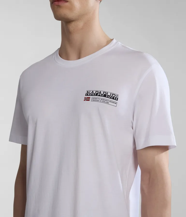 T-SHIRT A MANICA CORTA DA UOMO NAPAPIJRI S-KASBA NP0A4HQQ 002