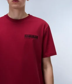 T-SHIRT A MANICA CORTA DA UOMO NAPAPIJRI S-VIGNONI BACK SS NP0A4ILX R1E