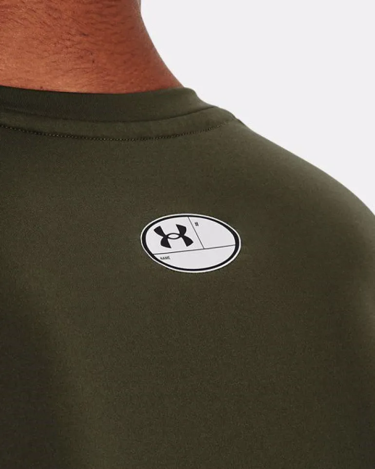 T-SHIRT A MANICA CORTA DA UOMO UNDER ARMOUR UA HG ARMOUR COMP 1361518 0390