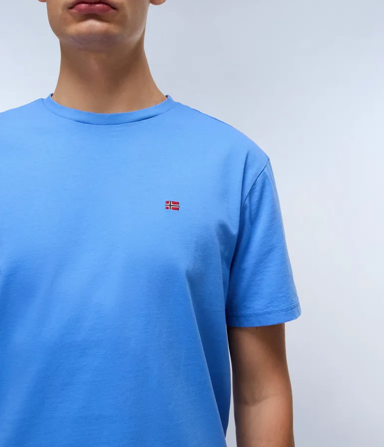 T-SHIRT A MANICA CORTA DA UOMO NAPAPIJRI SALIS SS SUM NP0A4H8D B2V