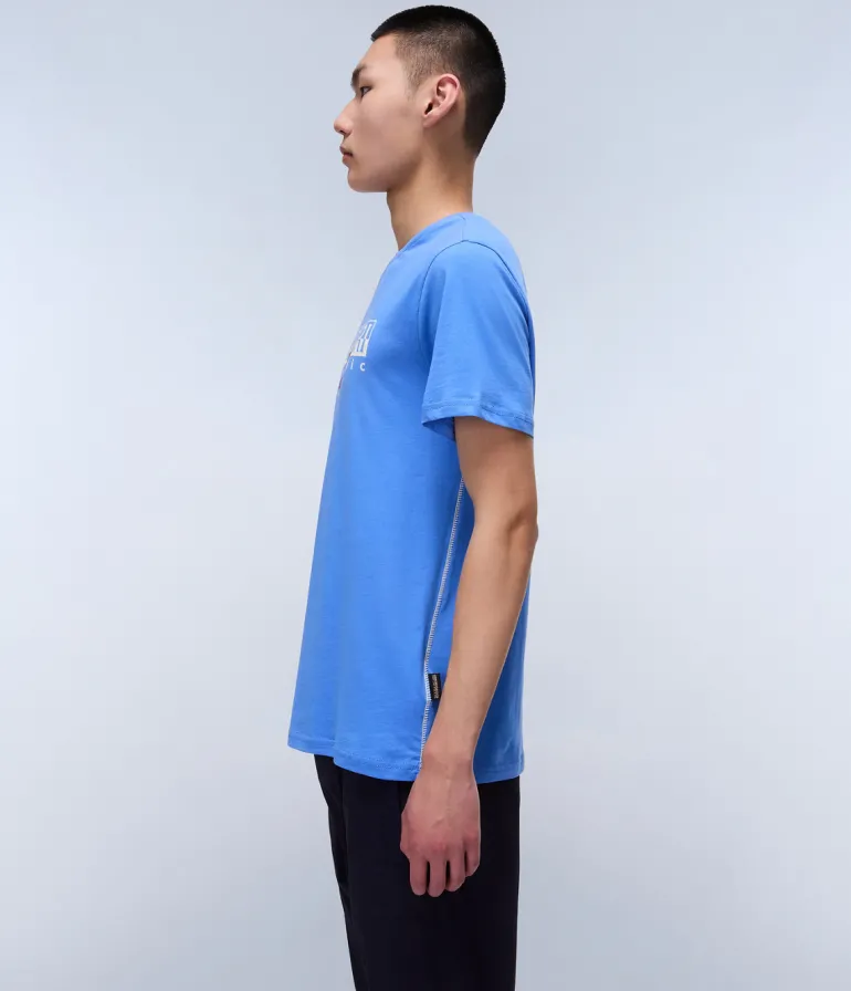 T-SHIRT A MANICA CORTA DA UOMO NAPAPIJRI S-AYLMER NP0A4HTO B2V
