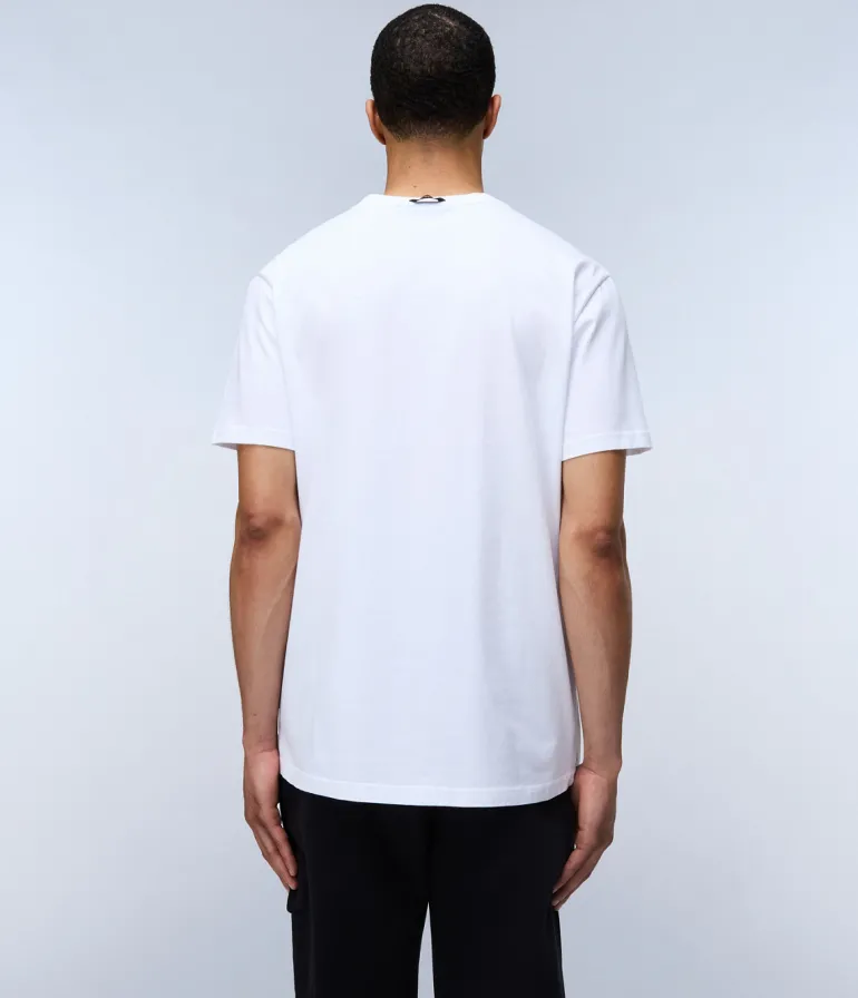 T-SHIRT A MANICA CORTA DA UOMO NAPAPIJRI S-BOLLO SS 2 NP0A4I3C 002