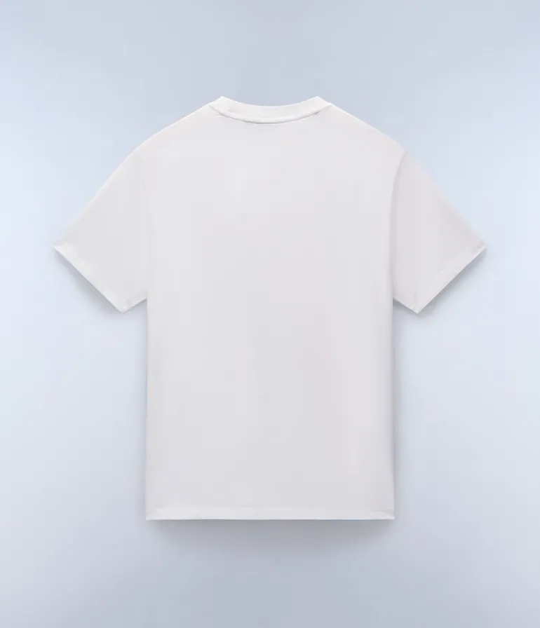 T-SHIRT A MANICA CORTA DA UOMO NAPAPIJRI S-VALDOR SS NP0A4IE6 206