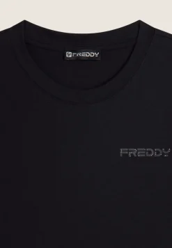 T-SHIRT A MANICA CORTA DA DONNA FREDDY F4WCRT2 NFLO73