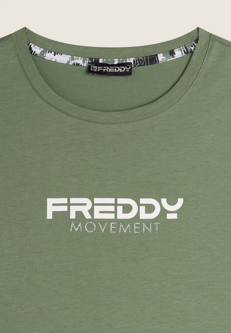 T-SHIRT A MANICA CORTA DA DONNA FREDDY F4WMVT1 V46