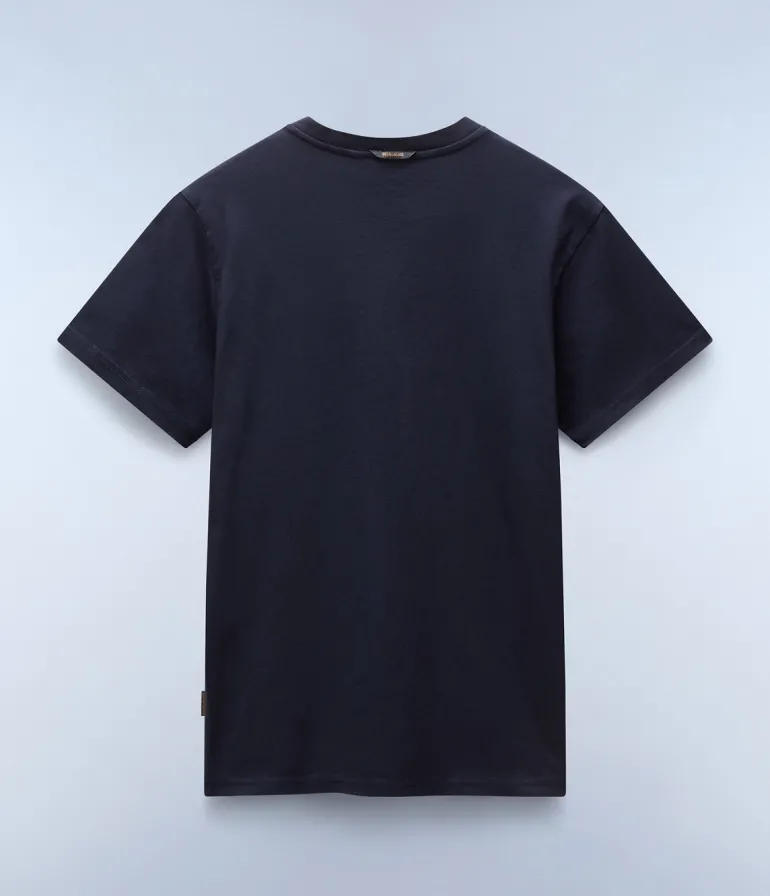 T-SHIRT A MANICA CORTA DA UOMO NAPAPIJRI S-BOLLO SS 2 NP0A4I3C 176