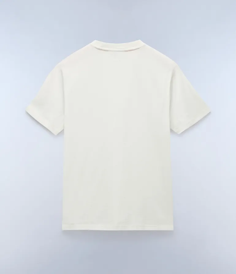 T-SHIRT A MANICA CORTA DA UOMO NAPAPIJRI S-SORANO SS NP0A4IEH 206