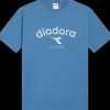 T-SHIRT A MANICA CORTA DIADORA ATHL. LOGO COLONEL BLUE 502.180635 60072