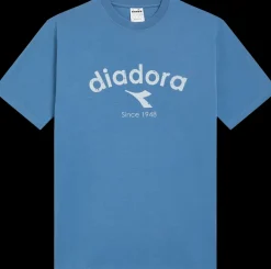 T-SHIRT A MANICA CORTA DIADORA ATHL. LOGO COLONEL BLUE 502.180635 60072