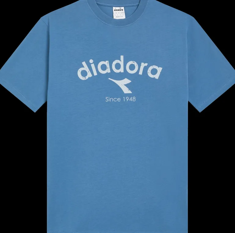 T-SHIRT A MANICA CORTA DIADORA ATHL. LOGO COLONEL BLUE 502.180635 60072