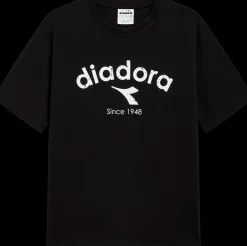 T-SHIRT A MANICA CORTA DIADORA ATHL. LOGO BLACK 502.180635 80013