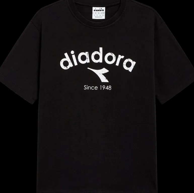 T-SHIRT A MANICA CORTA DIADORA ATHL. LOGO BLACK 502.180635 80013