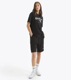 T-SHIRT A MANICA CORTA DIADORA ATHL. LOGO BLACK 502.180635 80013