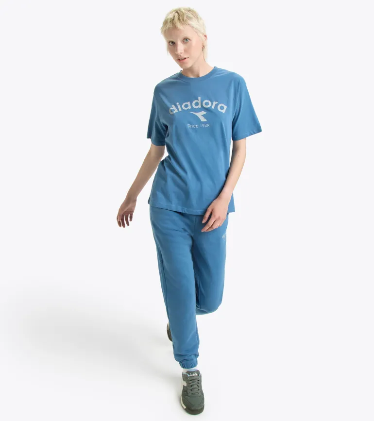 T-SHIRT A MANICA CORTA DIADORA ATHL. LOGO COLONEL BLUE 502.180635 60072