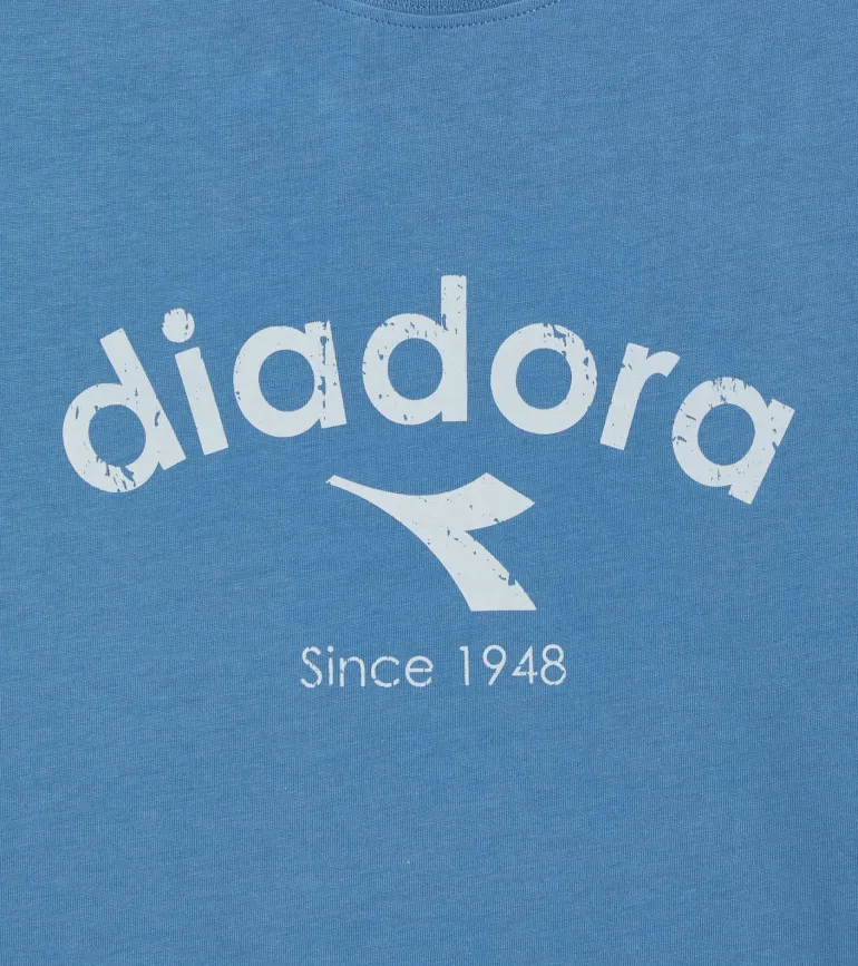 T-SHIRT A MANICA CORTA DIADORA ATHL. LOGO COLONEL BLUE 502.180635 60072